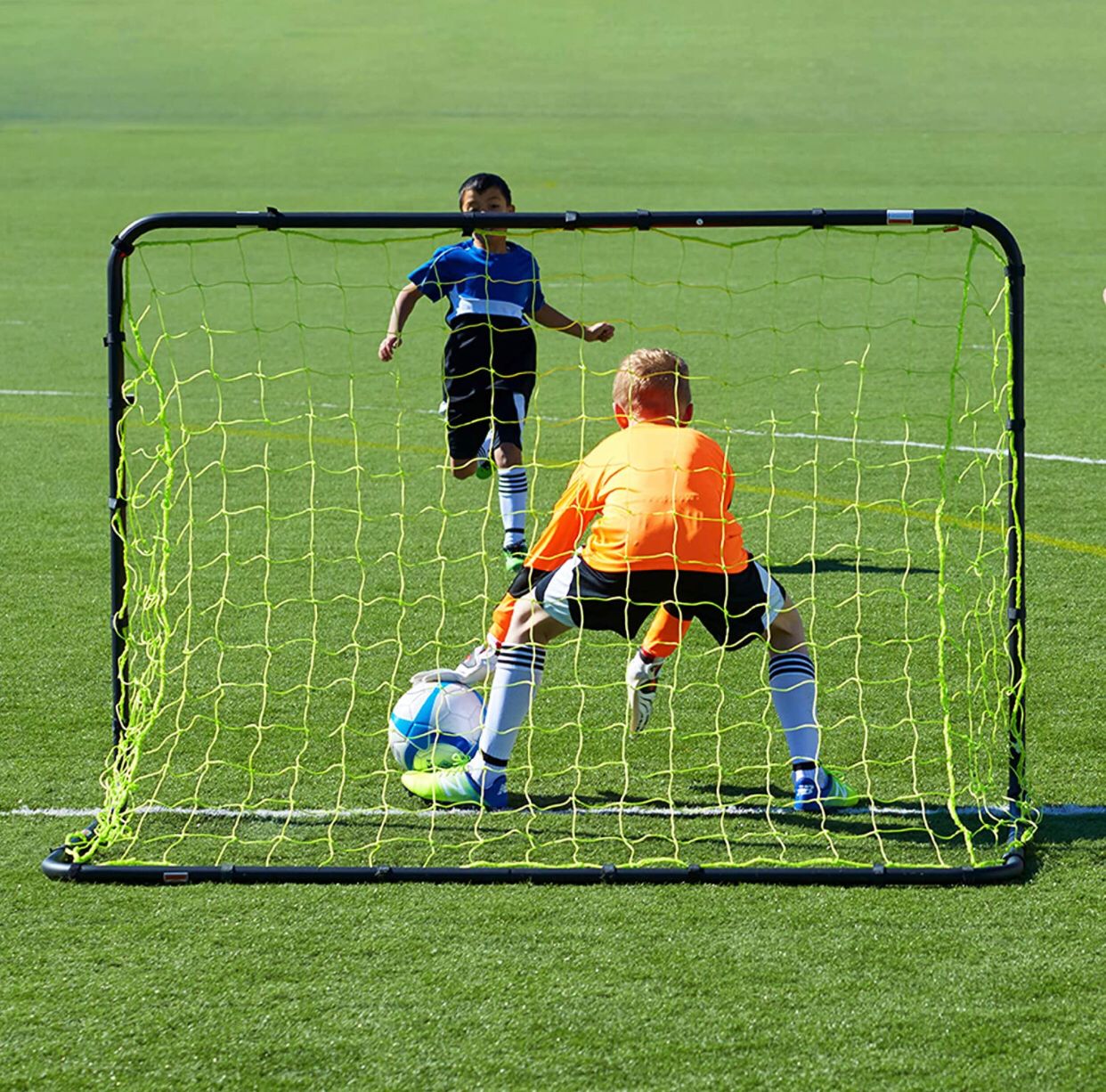 Waist High Foldable 6' x 4' Portable Mini Goal