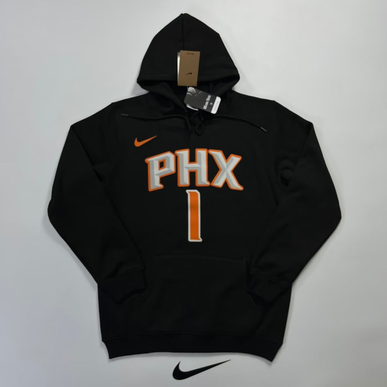 Phoenix Suns Devin Booker #1 Black NBA Sweatshirt