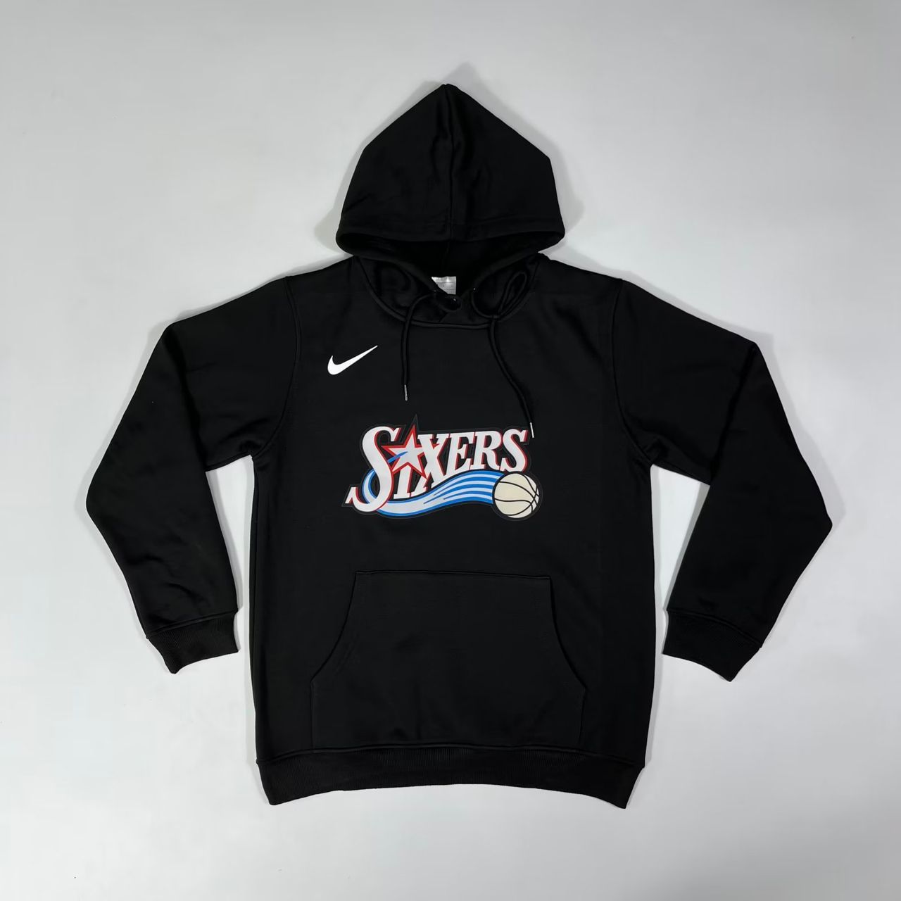 Philadelphia 76ers [Retro] Logo Black NBA Sweatshirt