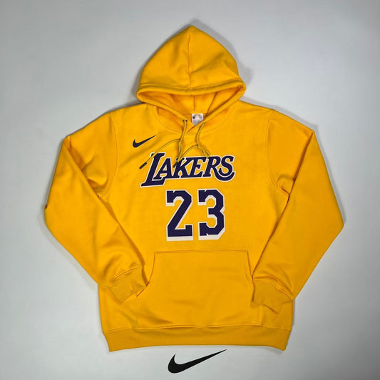 LA Lakers Gold James #23 NBA Sweatshirt