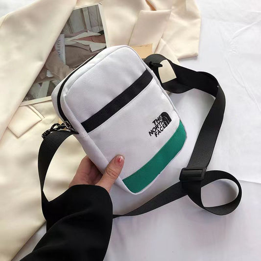 White North Face (Unisex) Personal Messenger Bag