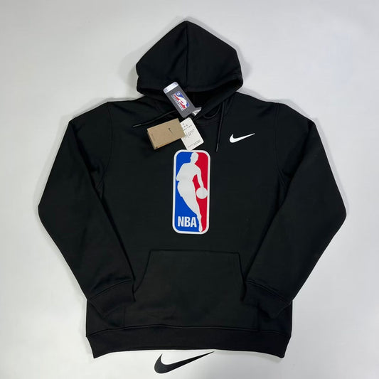 Black Plain NBA Logo Sweatshirt