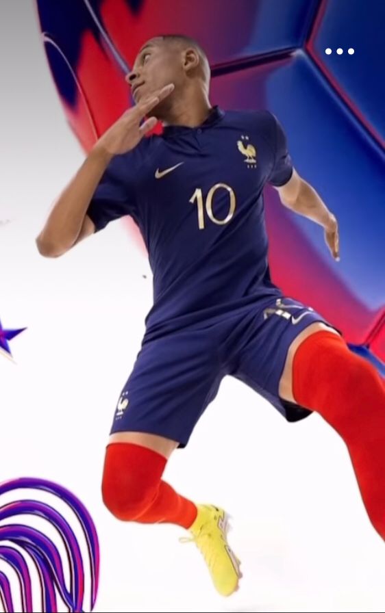 France Home Men's International Team Jersey