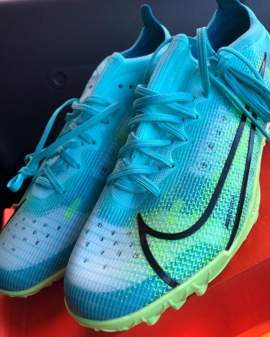 Mercurial Vapor Flyknit 14 Elite TF (Laced) - Green