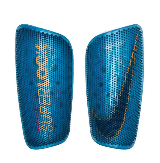 Blue Mesh Translucent Smart-lock Nike Mercurial (Pro-Level) Foam Interior Shin Guards