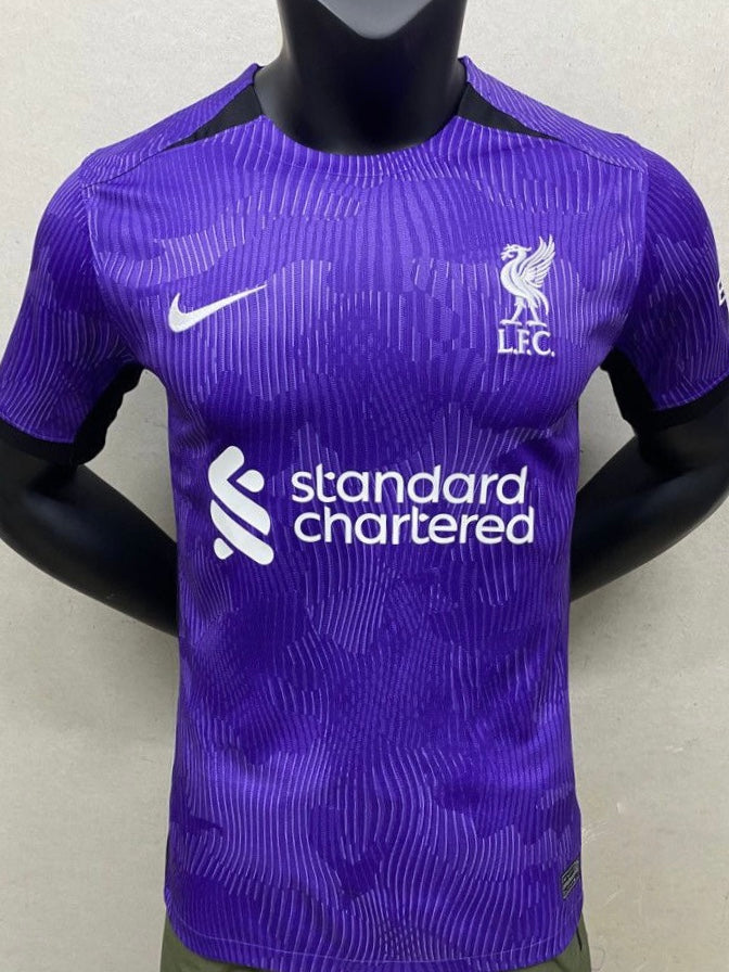 Tercera equipación del Liverpool FC 23/24 (con licencia oficial - DRI-FIT ADV)