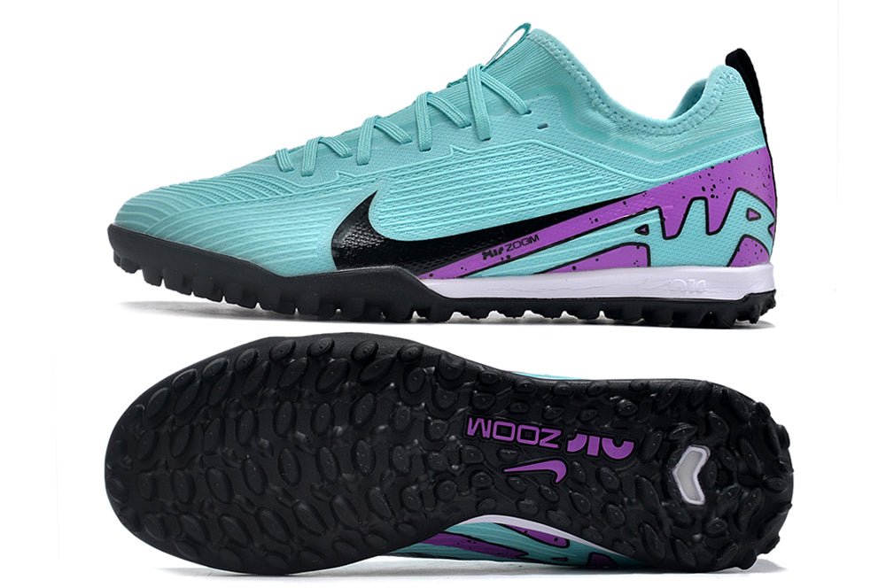 Mercurial Air Zoom Vapor 15 Elite TF (Laced) - Turquoise/Fuschia