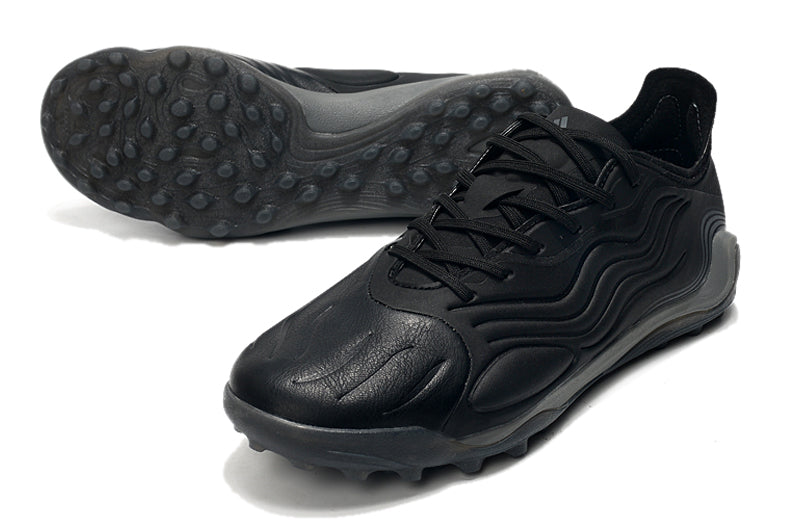 Adidas X Copa Sense.1 Elite TF (Laced) - Triple Black Leather