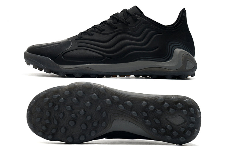 Adidas X Copa Sense.1 Elite TF (Laced) - Triple Black Leather