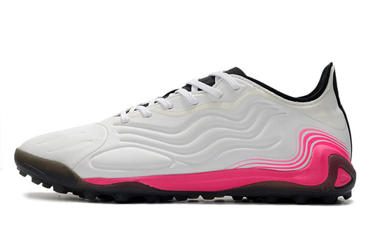 Adidas X Copa Sense.1 Elite TF (Laced) - White Leather, Pink & Black