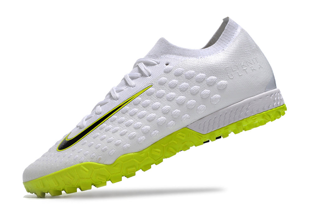 Nike Phantom Hypervenom Elite TF (Laced) - White/Neon