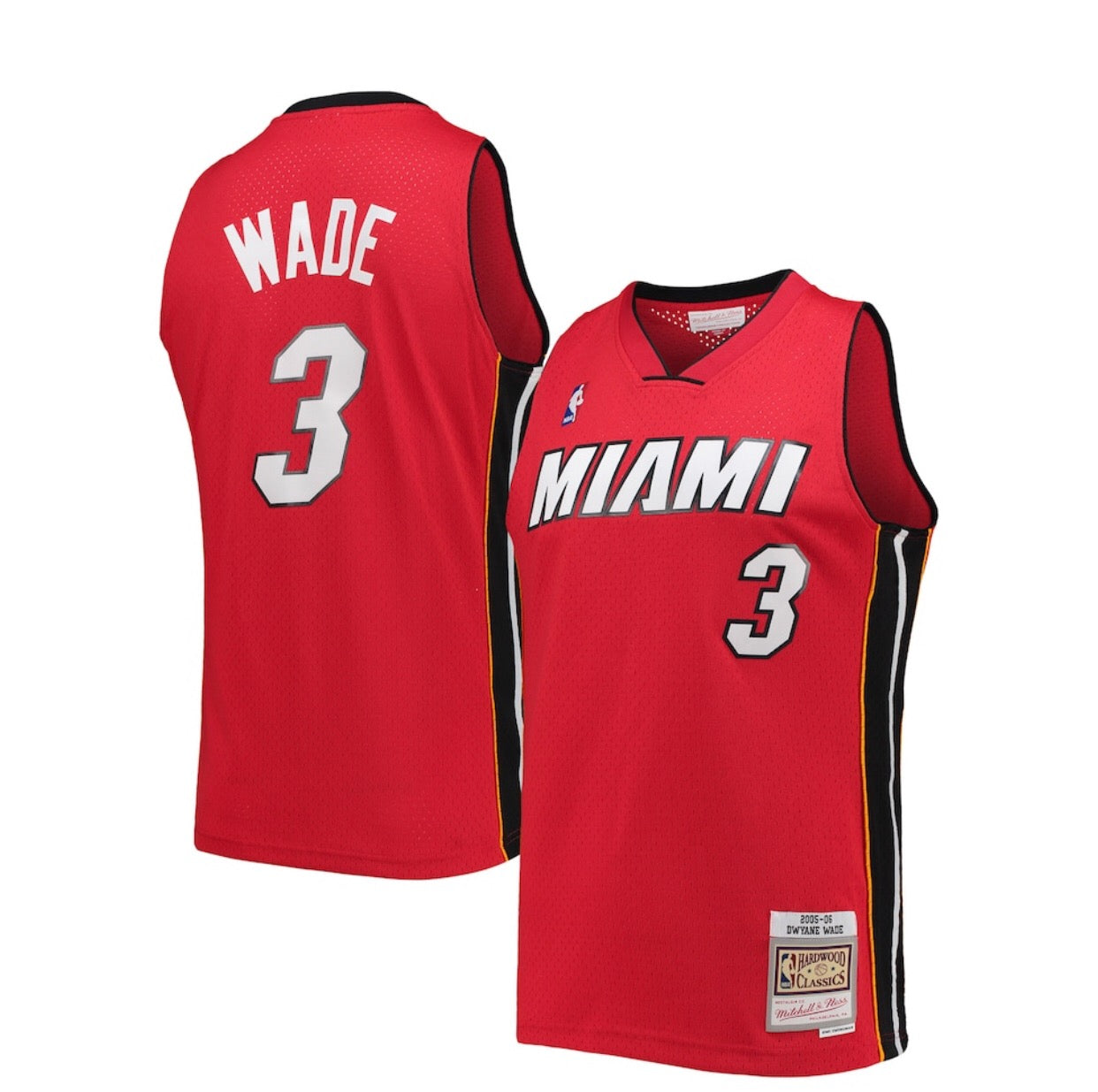 Miami Heat Dwayne Wade #0 [Retro-Red] Association Road Jersey (DRI-FIT ADV)