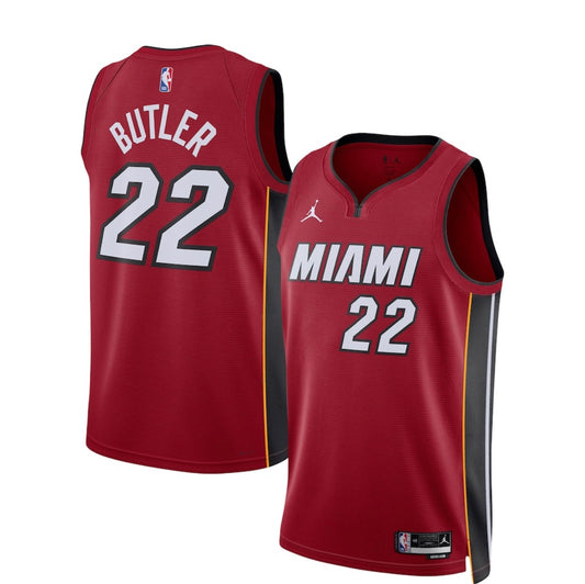 Maillot Miami Heat Jimmy Butler #22 Association Road [Rouge] (DRI-FIT ADV)