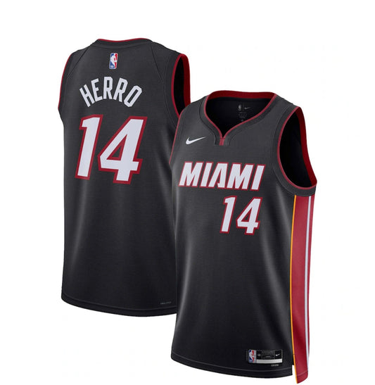 Maillot de route de l'association Miami Heat Tyler Herro #14 (DRI-FIT ADV)