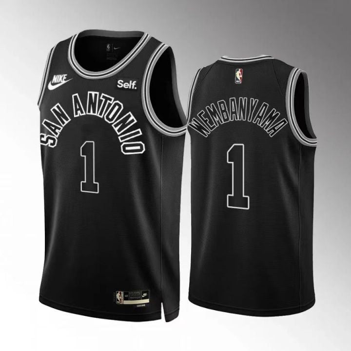 San Antonio Spurs Association [Black] Statement Jersey (DRI-FIT ADV)