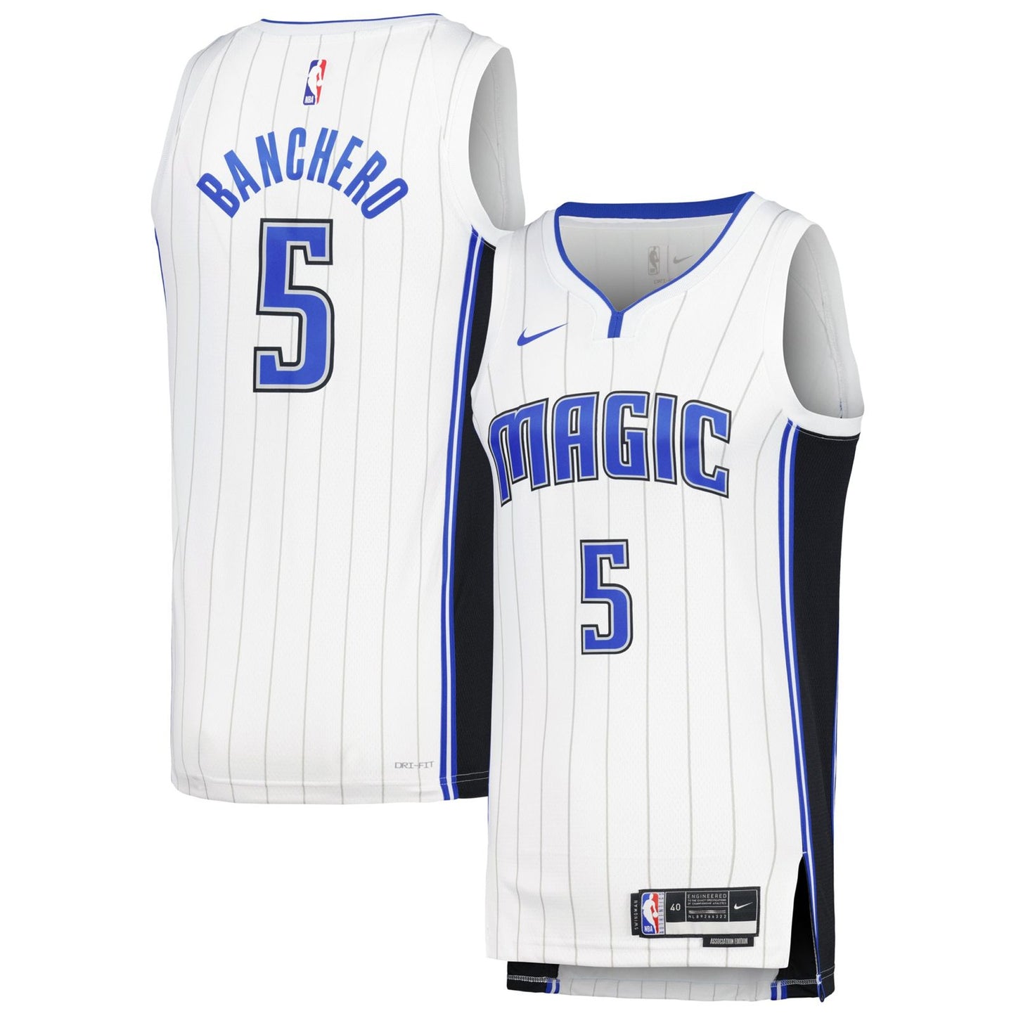 Orlando Magic Paolo Banchero #5 Association Home Jersey (DRI-FIT ADV)