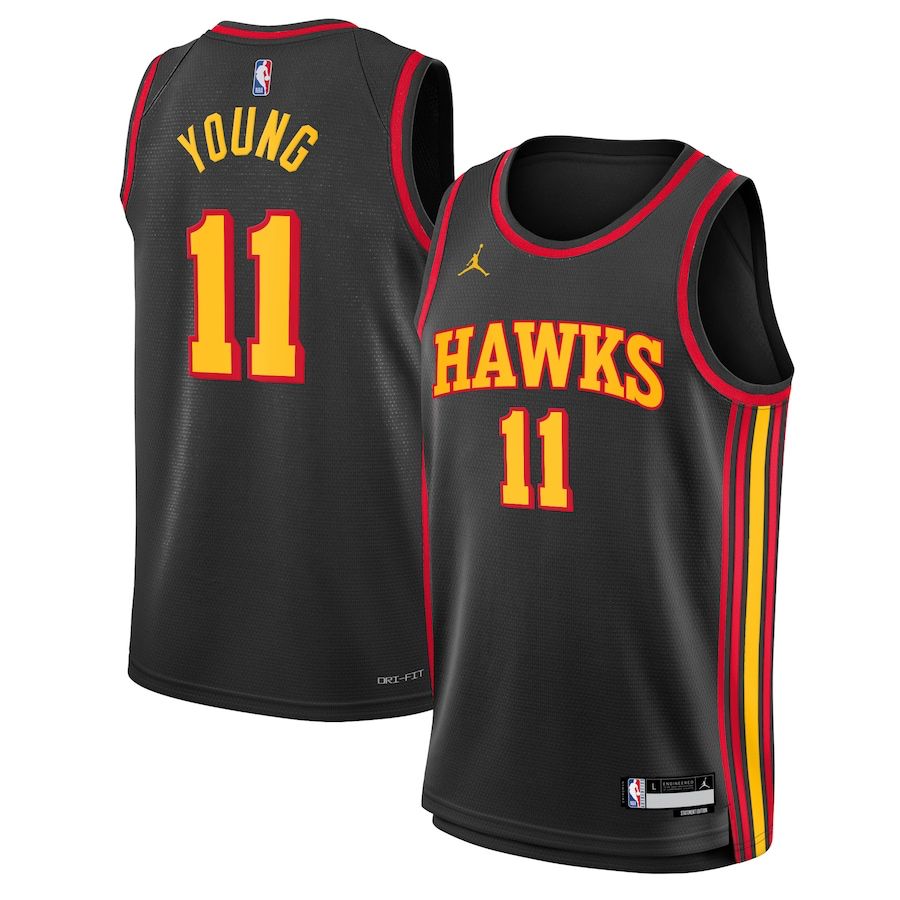 Atlanta Hawks Trae Young #11 Association Road Jersey (DRI-FIT ADV)