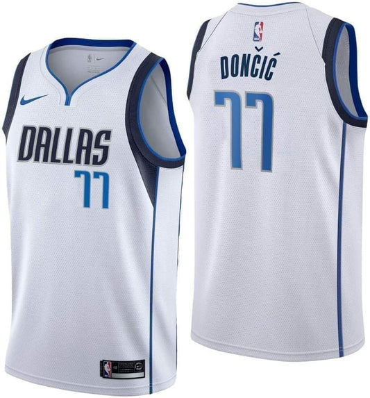 Dallas Mavericks Association [White] Home Jersey (DRI-FIT ADV)