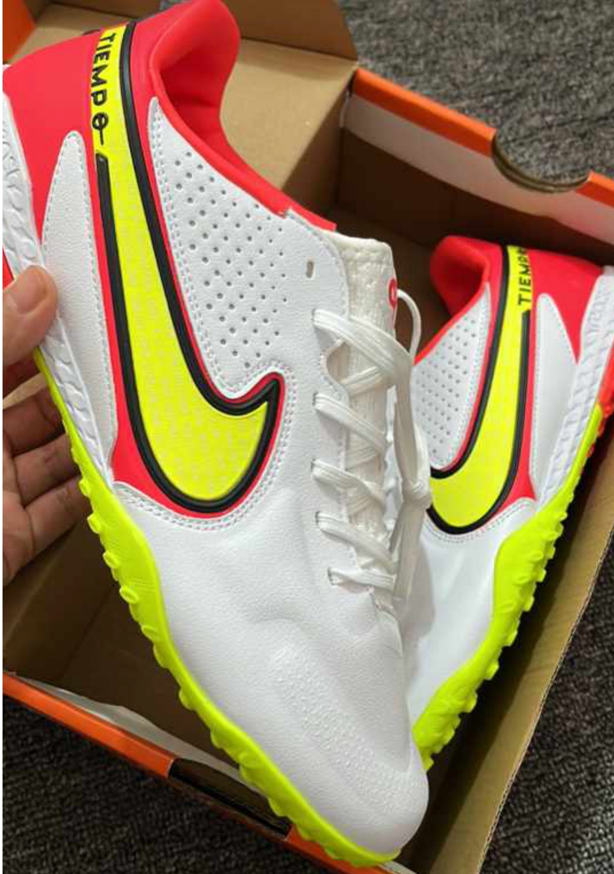 Tiempo Legend IX Elite TF (Laced) - Orange/Neon