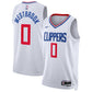 LA Clippers Association [White, Red Trim]  Home Jersey (DRI-FIT ADV)