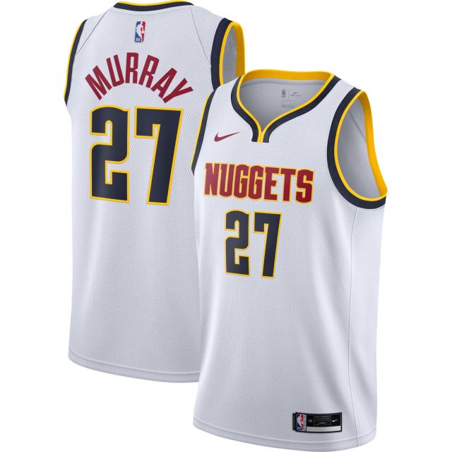 Denver Nuggets Association [White] Home Jersey (DRI-FIT ADV)