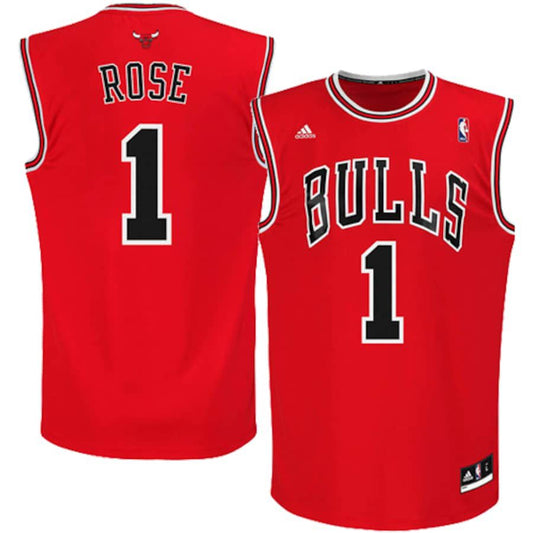 Chicago Bulls Derrick Rose #1 [Retro] Association Away Jersey (DRI-FIT ADV)