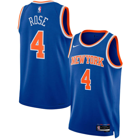 New York Knicks Derrick Rose #4 [Retro] Association Away Jersey (DRI-FIT ADV)