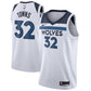 Minnesota Timberwolves Association [White] Home Jersey (DRI-FIT ADV)