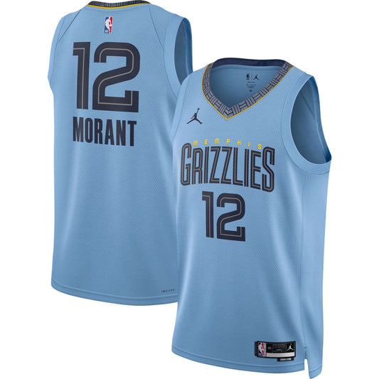 Memphis Grizzlies Association 2022-23 [Sky Blue] Jordan Statement Jersey (DRI-FIT ADV)