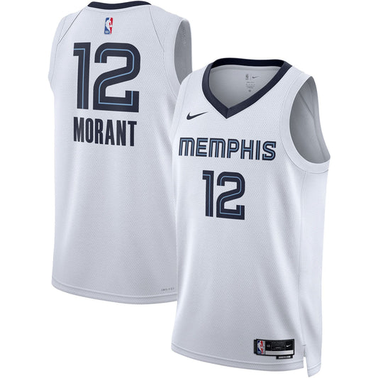 Memphis Grizzlies Association [White] Home Jersey (DRI-FIT ADV)