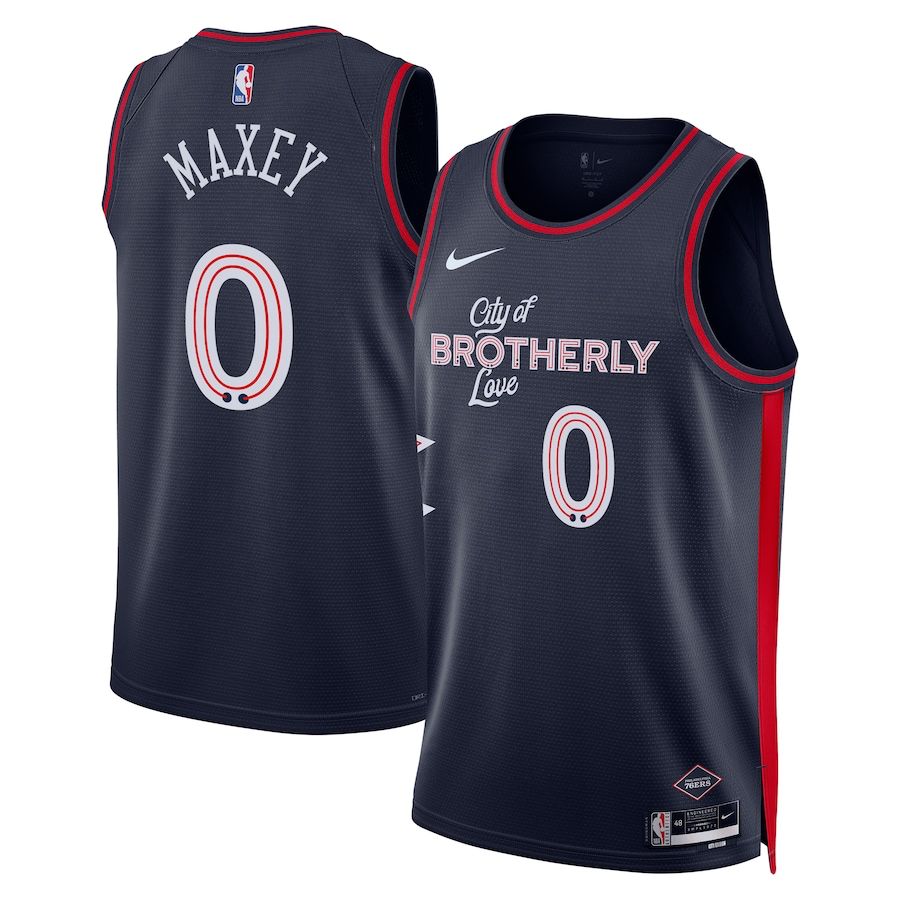 Philadelphia 76ers [Black] 2023-24 City Edition Jersey (DRI-FIT ADV)