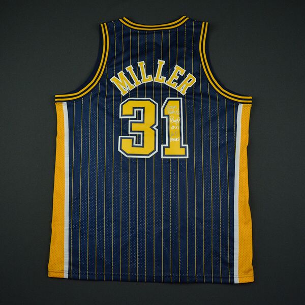 Indiana Pacers Reggie Miller #31 [Retro] Association Road Jersey (DRI-FIT ADV)