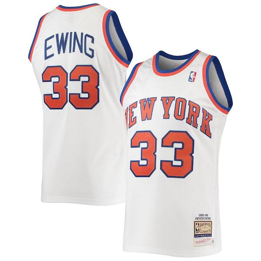 New York Knicks Patrick Ewing #33 [Retro] 1985-86 Association Home Jersey (DRI-FIT ADV)