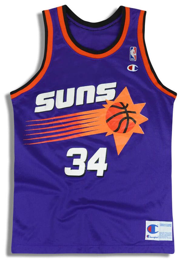 Phoenix Suns Charles Barkley #34 [Purple-Retro] Association Road Jersey (DRI-FIT ADV)