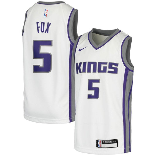 Sacramento Kings Association [White] Home Jersey (DRI-FIT ADV)