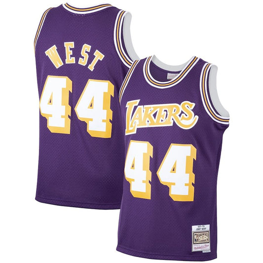 LA Lakers Association 1971-72 Jerry West [Purple-Retro] Jersey (DRI-FIT ADV)