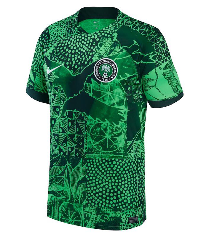 Nigeria Men's International Team Home Jersey