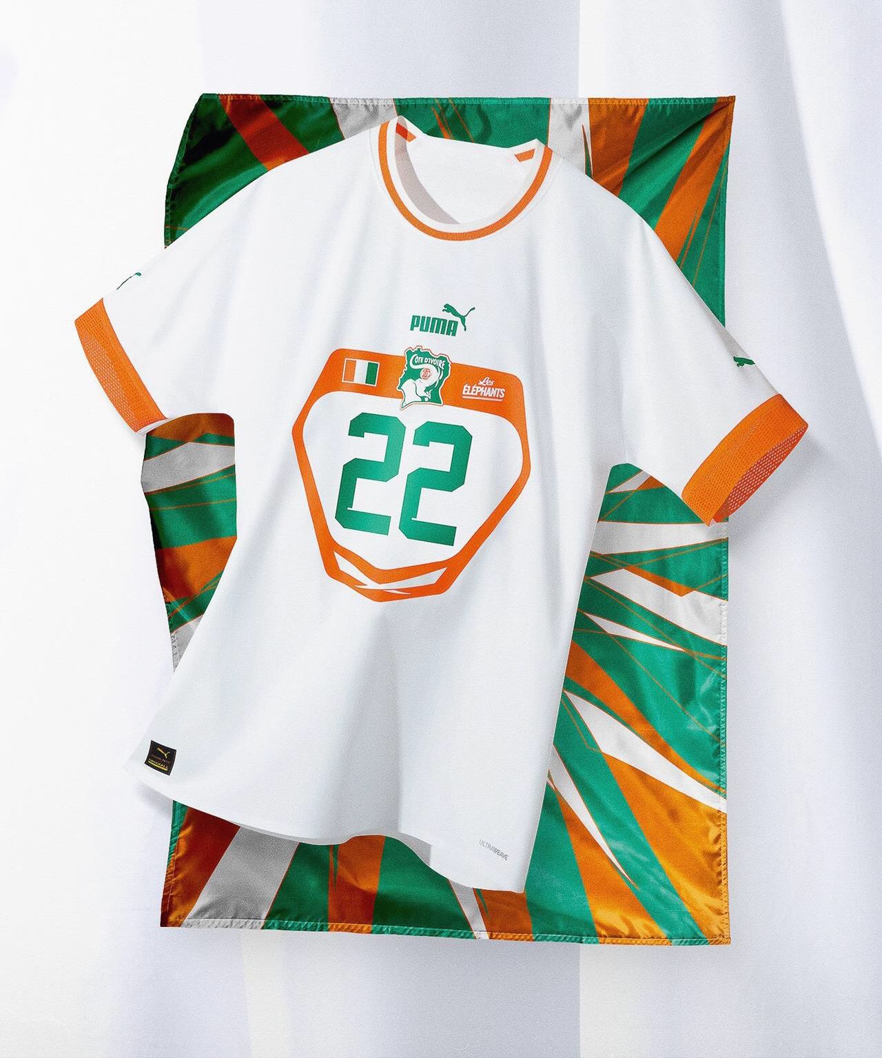 Ivory Coast Men's International Team Away Jersey