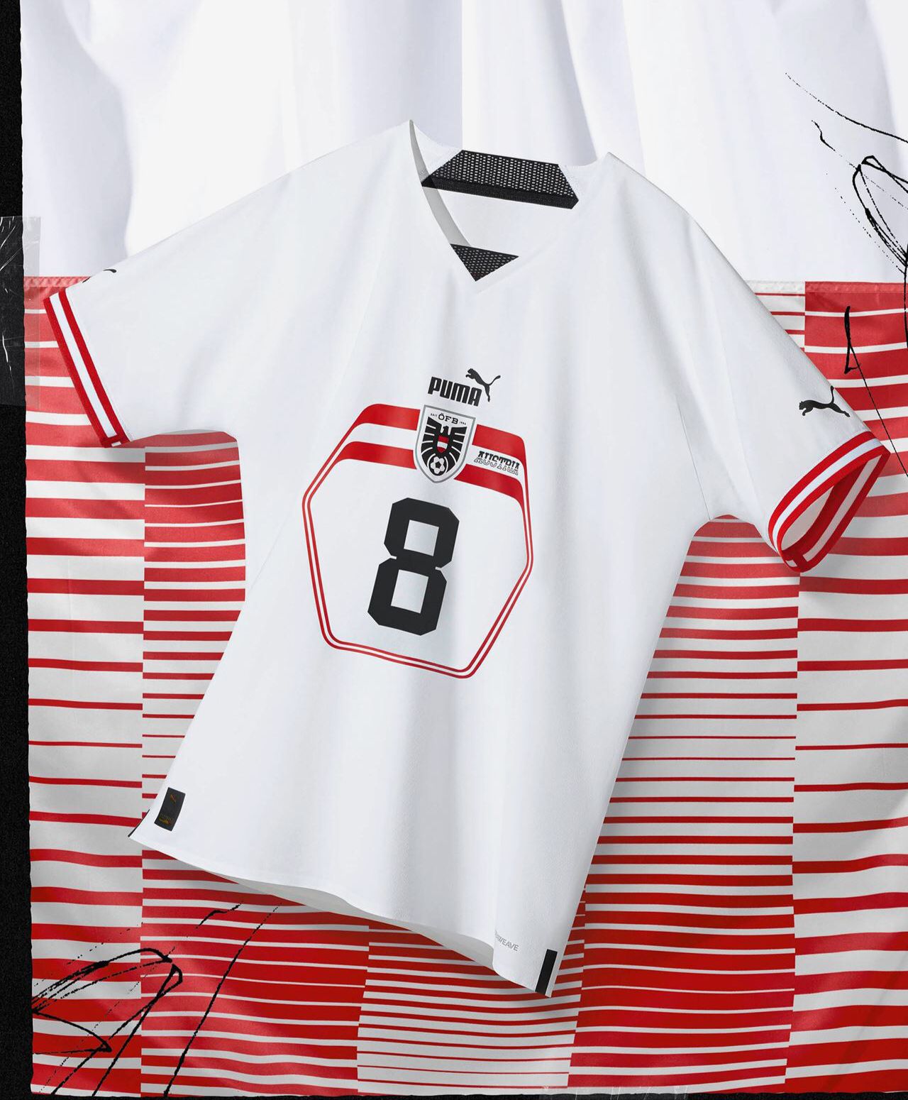 Austria Men's International Team Away Jersey