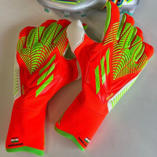 Orange, Green Adidas Predator Edge High Performance Pro-Level GK Gloves