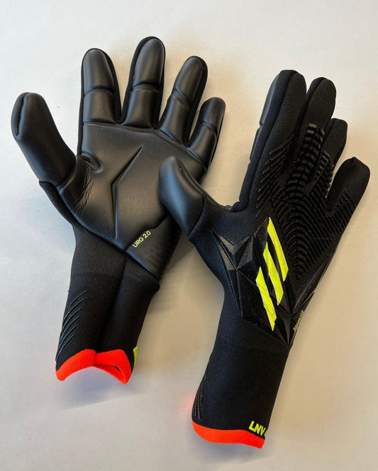 Matte, Yellow Adidas Predator Edge High Performance Pro-Level GK Gloves