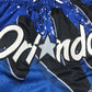 Orlando Magic Authentic Just ☆ Don Royal Blue, Black & White NBA Shorts [80s Retro Theme Inspired]