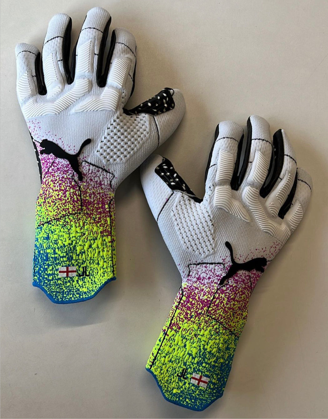 Gray Spectrum Puma FUTURE Z 1.3 Breathable High Performance Pro-Level GK Gloves (Mid-Arm)