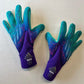 Purple, Blue Adidas Speedflow High Performance Pro-Level GK Gloves (Wrist)