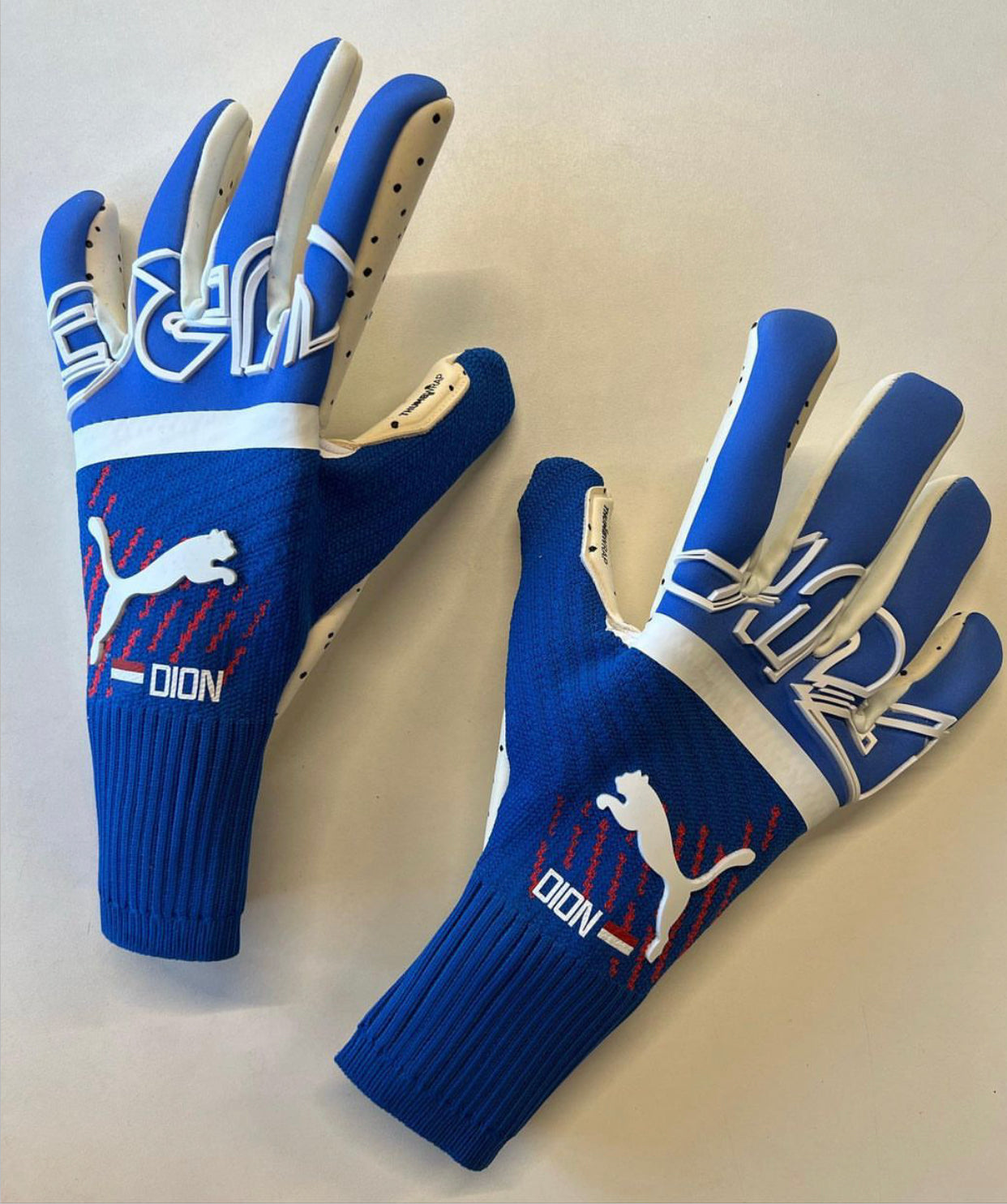 Blue Puma FUTURE Z 1.3 Breathable High Performance Pro-Level GK Gloves (Mid-Arm)