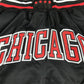 Chicago Bulls Authentic Just ☆ Don Black, Red & White NBA Shorts [Retro-Inspired]