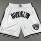 Brooklyn Nets Authentic Just ☆ Don White, Black NBA Shorts