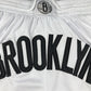 Brooklyn Nets Authentic Just ☆ Don White, Black NBA Shorts