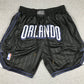 Orlando Magic Authentic Just ☆ Don White, Black Blue & White NBA Shorts [City Edition]