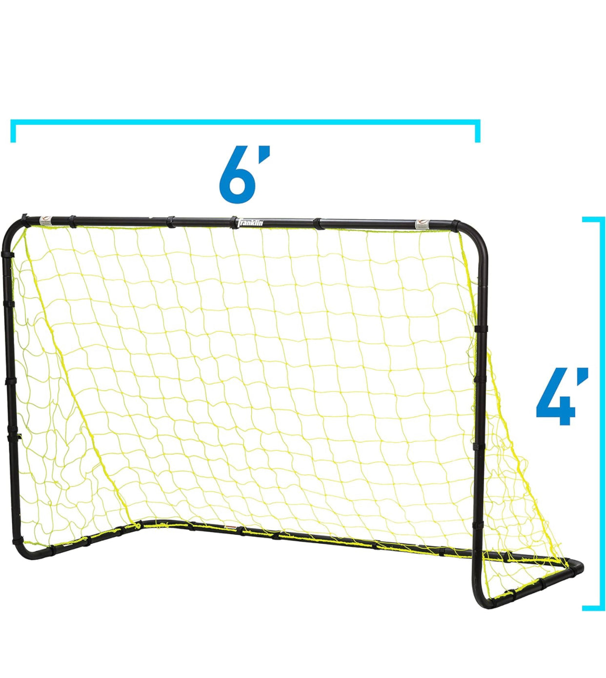 Waist High Foldable 6' x 4' Portable Mini Goal